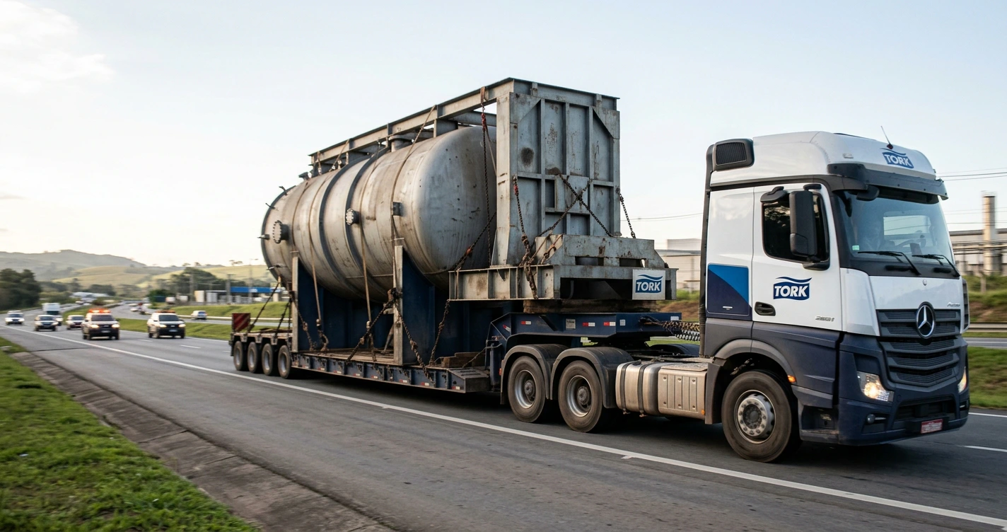 Transporte Pesado: Tudo Sobre Cargas de Grande Porte