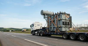 Transporte de Transformadores e Equipamentos Elétricos