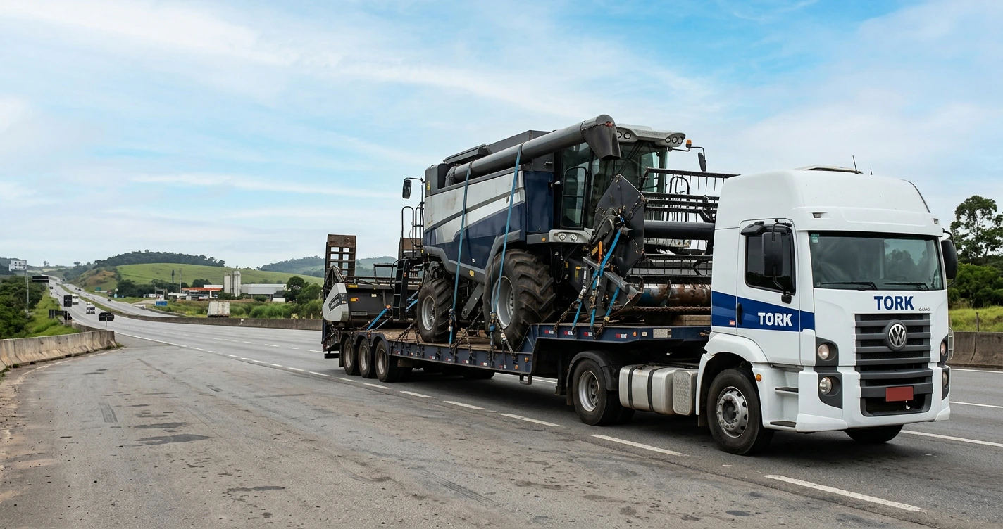 Transporte de Máquinas Agrícolas: Guia Prático