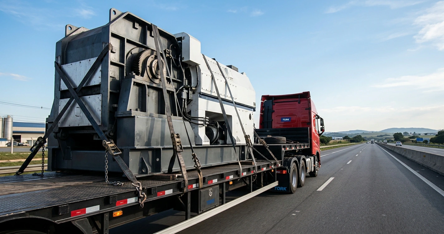 Caminhões para Transporte de Máquinas Industriais